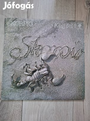 Skorpió bakelit lemez 