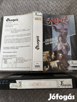 Skorpió vhs nagytok akció hungaro