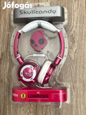 Skullcandy lowrider fejhallgató új!!!