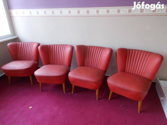 Sky club fotel 4 darab egyben, retro fotel - Eredeti! -