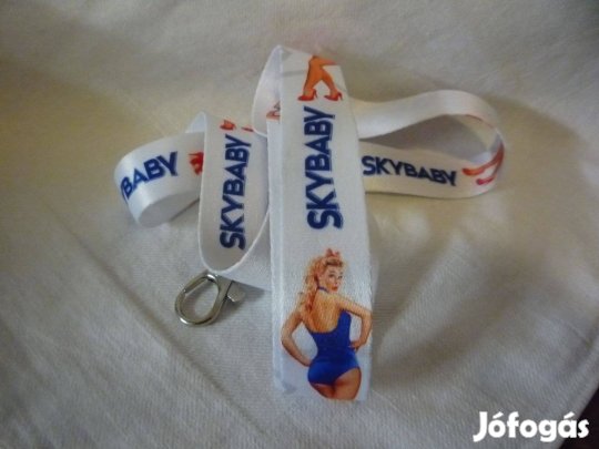Skybaby nyakba akasztós telefontartó,kulcstartó,névjegytartó