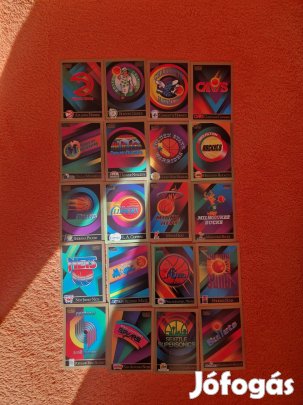 Skybox 1990-91 Team logo kosaras kártyák 20db