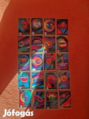 Skybox 1990-91 Team logo kosaras kártyák 20db