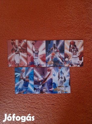 Skybox Hoops 1996-97 The Big Finish kosaras kártyák 7db