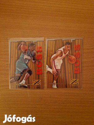 Skybox Z-Force 1997-98 Boss kosaras kártyák 2db