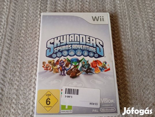 Skylanders Spyro's Adventure eredeti Nintendo Wii játék