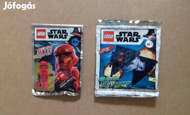 Skywalker kora, új Star Wars LEGO Sith Trooper minifigura + TIE 75272