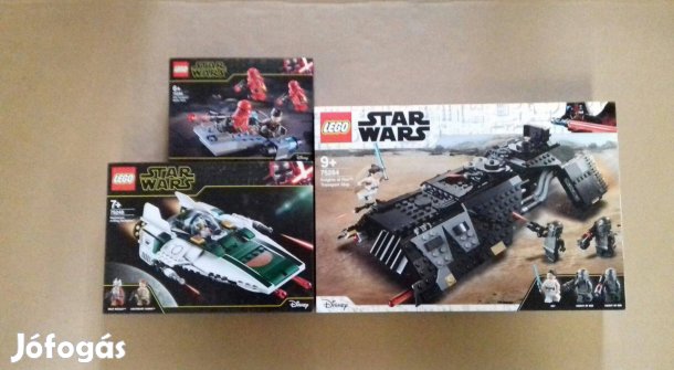Skywalker kora bontatlan Star Wars LEGO 75248 + 75266 + 75284 utánvét