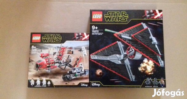 Skywalker kora bontatlan Star Wars LEGO 75250 Pasaana 75272 TIE vadász