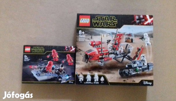 Skywalker kora bontatlan Star Wars LEGO 75266 Sith katonák + 75250 utá