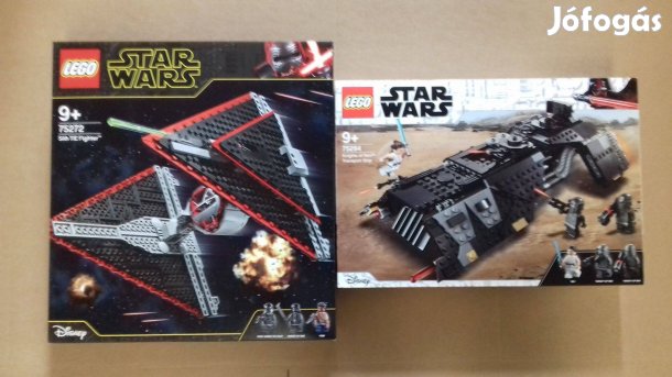 Skywalker kora bontatlan Star Wars LEGO 75272 Sith + 75284 Ren utánvét
