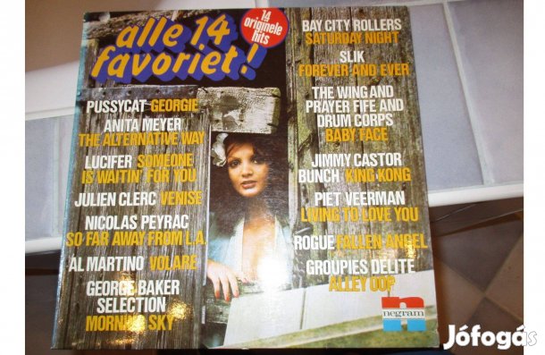 Slágerválogatás (Rock) bakelit hanglemez eladó