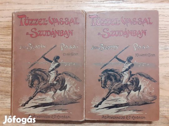 Slatin Rudolf pasa: Tűzzel-vassal a Szudánban I-II. (1896)