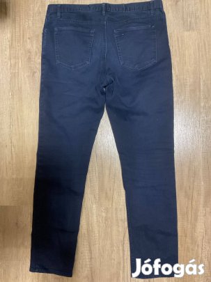 Slim fit H&M férfi sötétkék nadrág, méret: 31