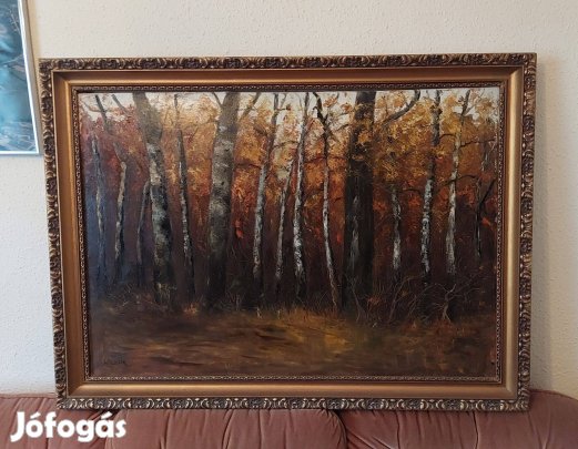 Slosár Károly szép tájképe eladó