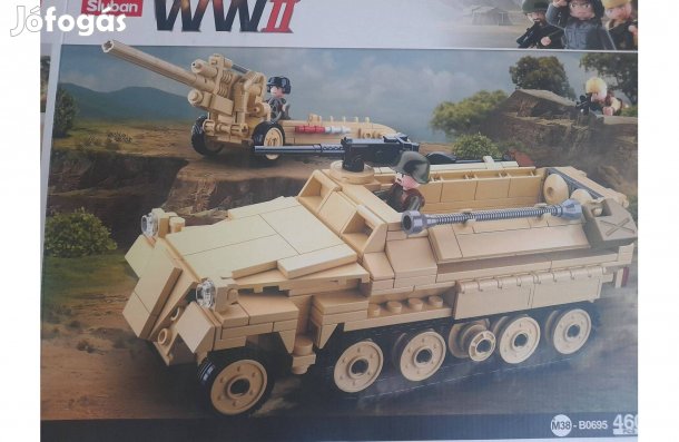 Sluban Army WWII - német páncélozott csapatszállító és tüzérségi löveg