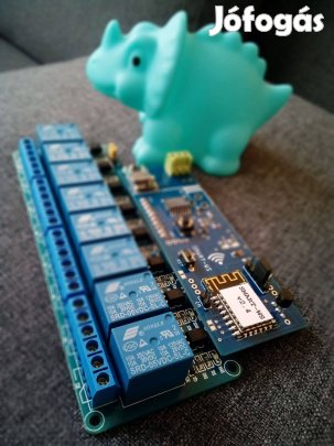 Smart-WS 8 csatornás WiFi relé okos kapcsoló 8ch