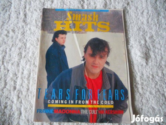 Smash Hits Magazin 1985 Január ( Madonna, Duran Duran, Tears for fears