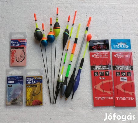 Smax úszók + horgok