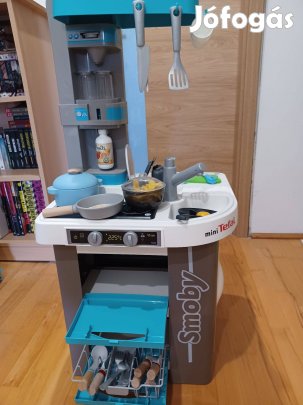 Smoby Tefal Studio JátékkonyhaHang effekt+Extra kiegészítők
