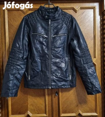 Smog bőr dzseki kabát S