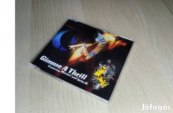 Snap! Ft Maxayn And Turbo B. - Gimme A Thrill - Maxi CD