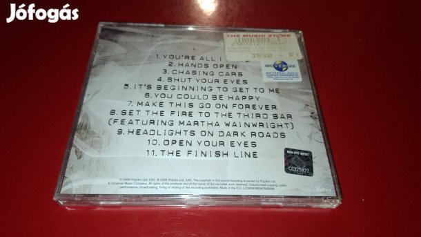 Snow Patrol Eyes Open Special Edition 2006 Cd