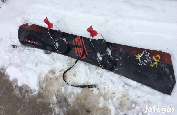 Snowboard Nidecker Swiss made 156 cm kemény kötéssel eladó