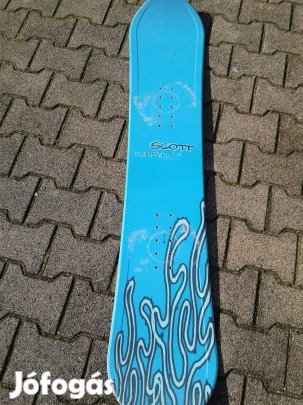 Snowboard deszka, 145 cm, használt, kis hibákkal, kezdőnek, dekoráció,