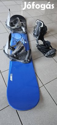 Snowboard+kötés eladó 