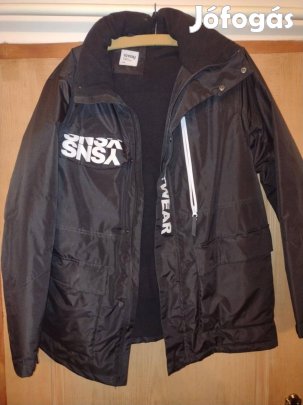 Snsy férfi XL fekete kabát