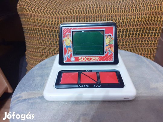 Soccer Mini Game 1/2 S/S retro, elemes LCD-s játék