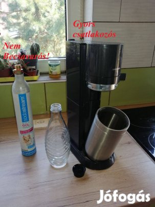 Sodastream Duo Black Szódagép 1 db üveg palackal