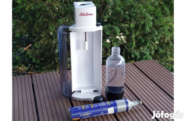 Sodastream Gemini szódagép 60-80 liter szódához - tele patronnal