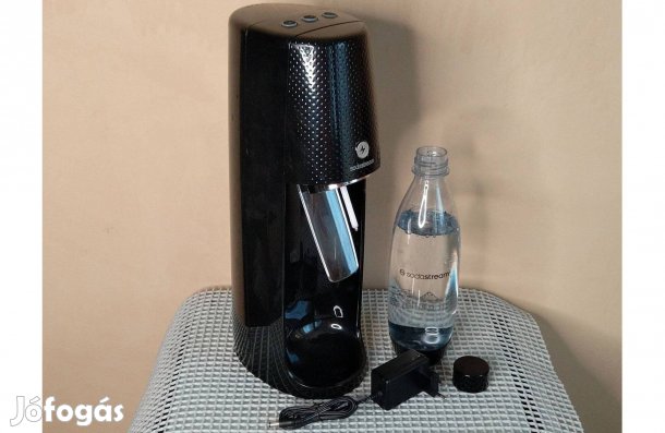 Sodastream Spirit One Touch Black szódagép 80 liter szóda készítéséhez