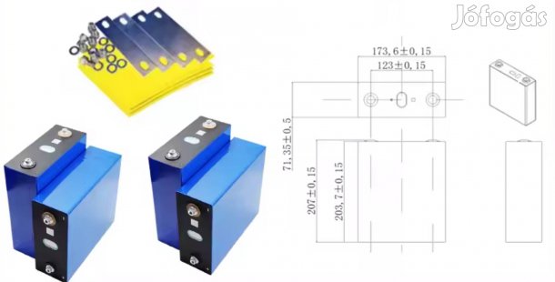 Sodium-ion Nátrium-ion Na-ion 230Ah akku cella 