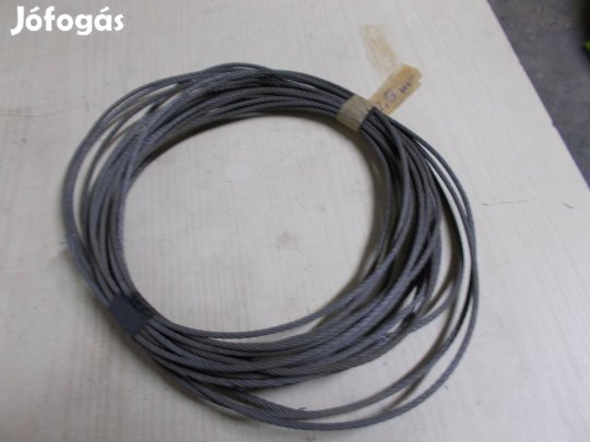 Sodrony feszítő sodrony Drótkötél 4mm átmérő 12,5m hosszú