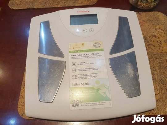 Soehnle 63333 Active Shape test analizáló személymérleg kegyetlen