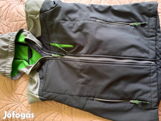Softshell kabát 152-és kapucnis