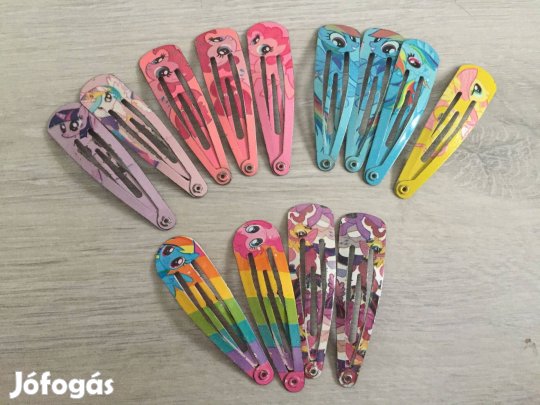 Sok Kislány hajcsat, csitcsat, pattintós csat, csit-csat