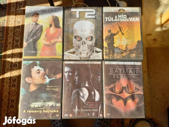 Sok darabos DVD gyűjtemény eladó vagy csere