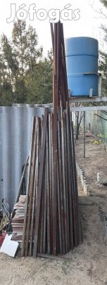 Sok fém cső különböző méretekben kb. 40 db