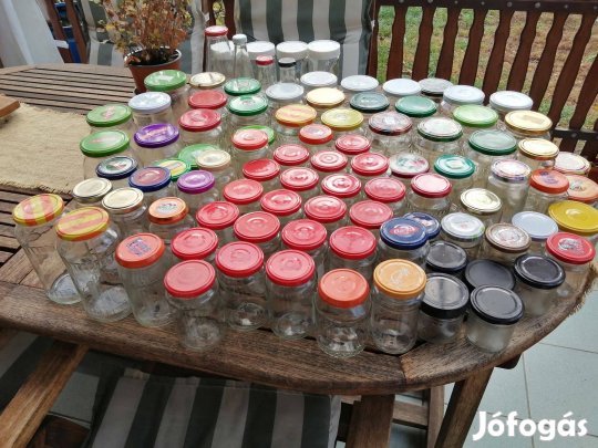 Sok-sok befőttes üveg (minimum 100!)