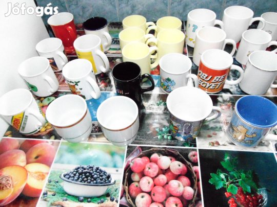 Sok-sok feleslegessé vált csésze 40 db