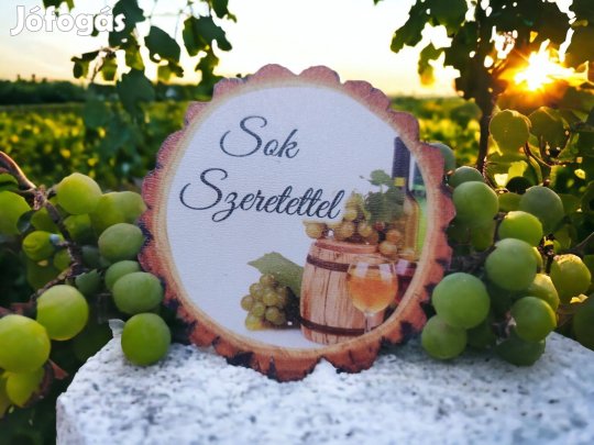 Sok szeretettel.hűtőmágnes