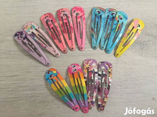Sokdarabos My Little Pony póni kislány csat, hajcsat, csitcsat csomag