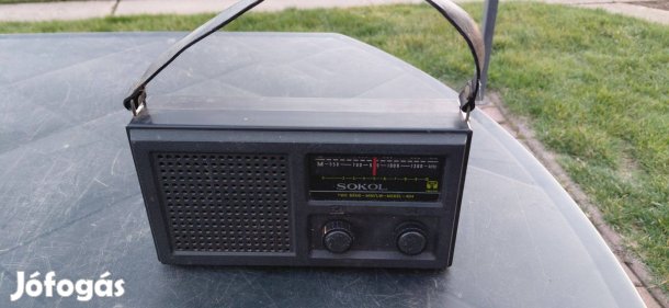 Sokol 404 retro orosz táska rádió