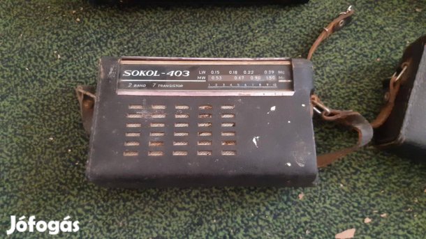 Sokol rádió 5 darab egyben