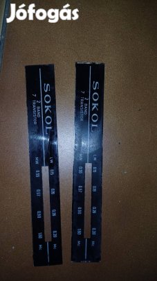 Sokol rádió alkatrész