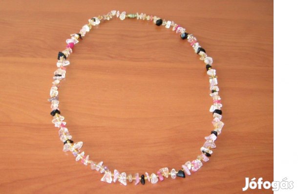 Sokszínű köves-nyaklánc